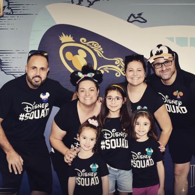 Our families cruised together on the Disney Wish!